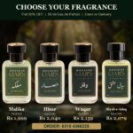 House of Oaks perfumes collection - Malika, Hisar, Waqar, Siyal-e-Ishq - flat 20% off
